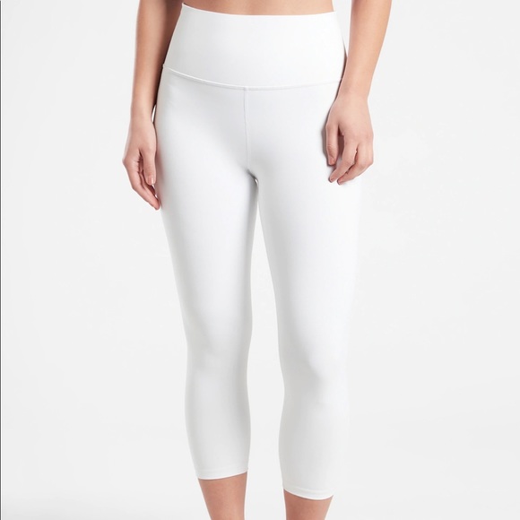 NWT Athleta Elation Capri in White - Picture 1 of 6